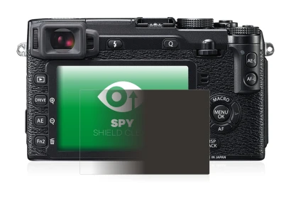 Image of the device Fujifilm X-E2 with a wide variety of screen protectors.