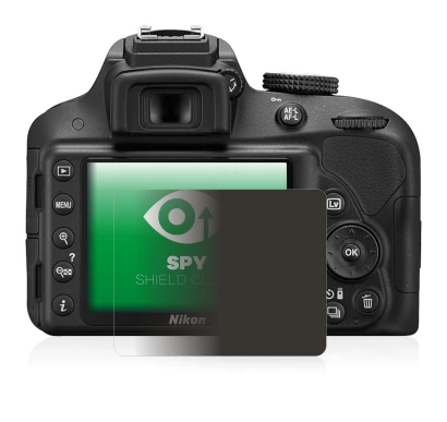 Image of the device Nikon D3300 with a wide variety of screen protectors.