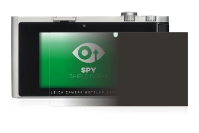 Image of the device Leica T (Typ 701) with a wide variety of screen protectors.