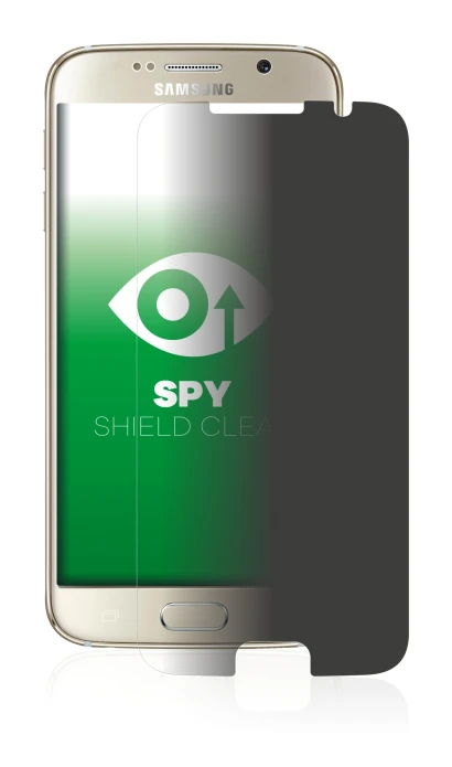 Image of the device Samsung Galaxy S6 with a wide variety of screen protectors.