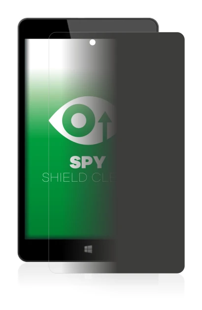 Image of the device Linx 8 with a wide variety of screen protectors.