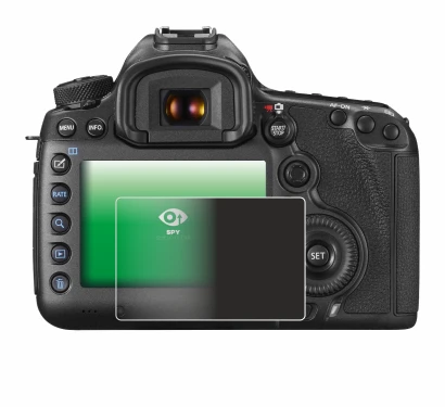 Image of the device Canon EOS 5DS R with a wide variety of screen protectors.