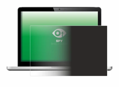 Image of the device with a wide variety of screen protectors.