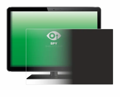 Image of the device with a wide variety of screen protectors.