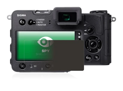 Image of the device Sigma SD Quattro H with a wide variety of screen protectors.