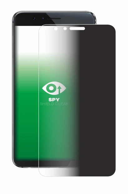 Image of the device Honor 8 with a wide variety of screen protectors.