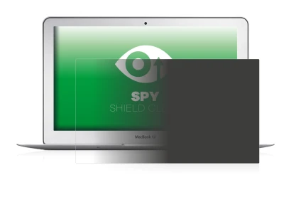 Image of the device Apple MacBook Air 11" (Early 2015) with a wide variety of screen protectors.