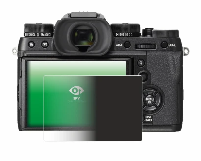Image of the device Fujifilm X-T2 with a wide variety of screen protectors.