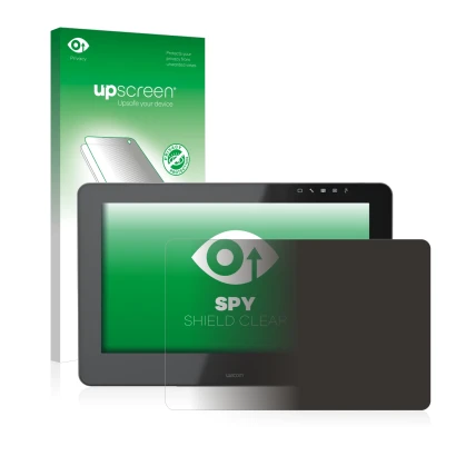 Front side of a product packaging with the brand logo upscreen. Next to it is the device Wacom Cintiq Pro 16 shown with the co