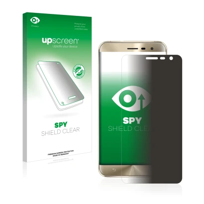 Front side of a product packaging with the brand logo upscreen. Next to it is the device ASUS ZenFone 3 ZE552KL shown with the