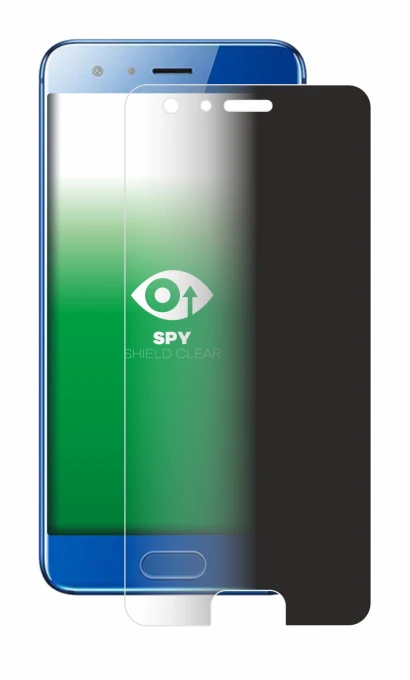 Image of the device Honor 9 with a wide variety of screen protectors.