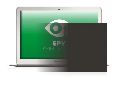 Image of the device Apple MacBook Air 13" (Early 2015) with a wide variety of screen protectors.