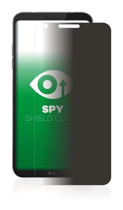 Image of the device LG Q6 with a wide variety of screen protectors.