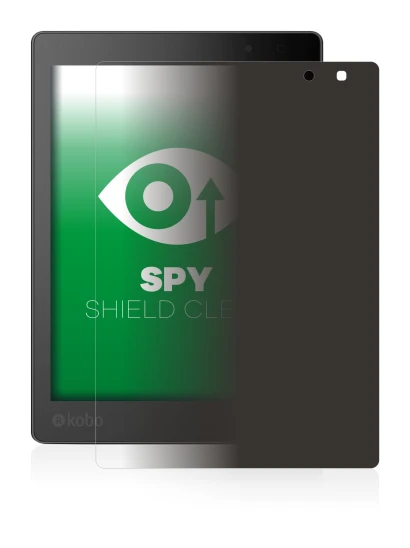 Image of the device Kobo Aura One with a wide variety of screen protectors.