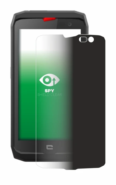 Image of the device Crosscall Action X3 with a wide variety of screen protectors.