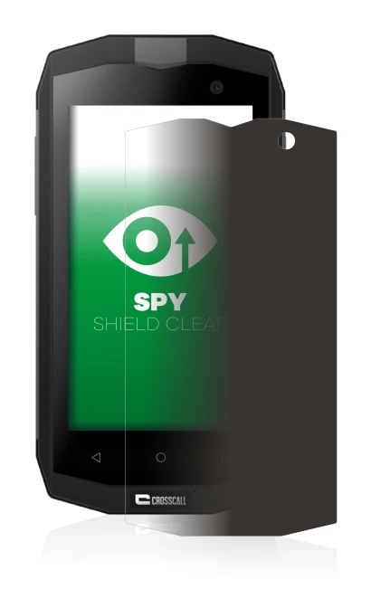Image of the device Crosscall Trekker M1 Core with a wide variety of screen protectors.