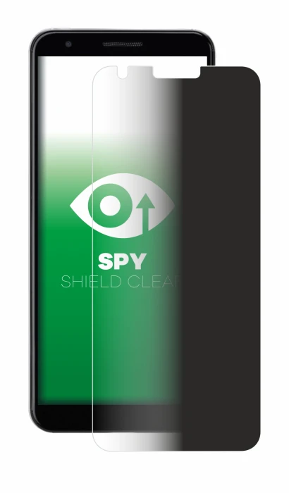 Image of the device Google Pixel 3a with a wide variety of screen protectors.