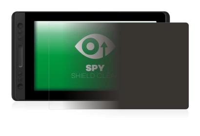 Image of the device Huion Kamvas Pro 13 with a wide variety of screen protectors.