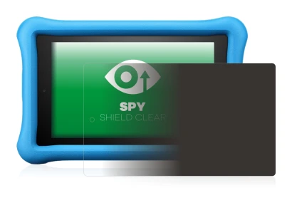 Image of the device Amazon Fire HD 8 Kids Edition 2018 (8th Gen.) with a wide variety of screen protectors.