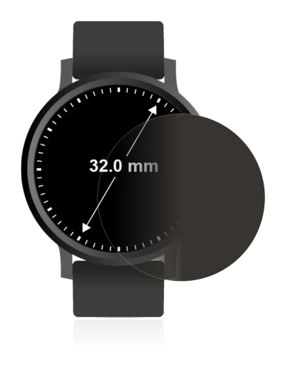 Image of the device Circular Displays (ø: 32 mm) with a wide variety of screen protectors.