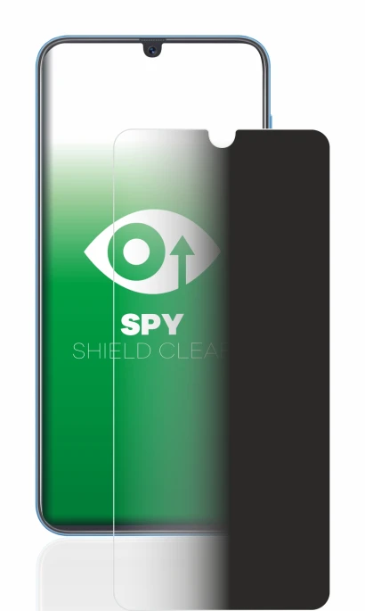Image of the device Samsung Galaxy A40 with a wide variety of screen protectors.