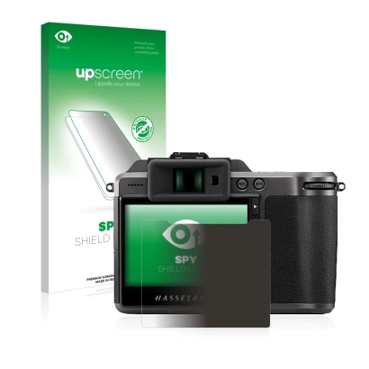 Front side of a product packaging with the brand logo upscreen. Next to it is the device Hasselblad X1D II 50C shown with the