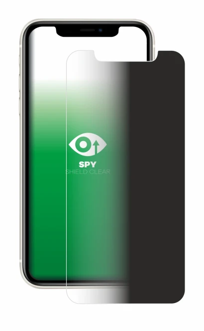 Image of the device Apple iPhone 11 with a wide variety of screen protectors.