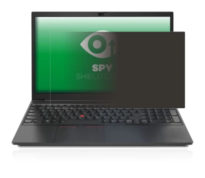 Image of the device Lenovo ThinkPad E15 with a wide variety of screen protectors.