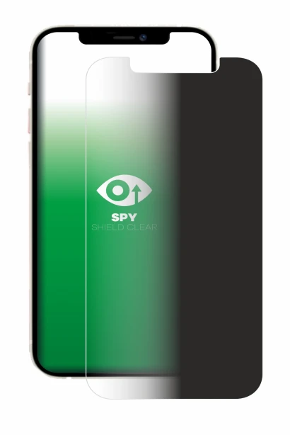 Image of the device Apple iPhone 12 with a wide variety of screen protectors.