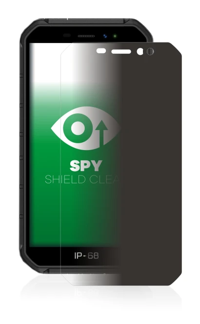 Image of the device Ulefone Armor X7 Pro with a wide variety of screen protectors.
