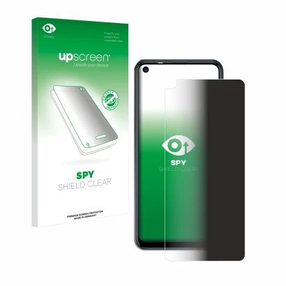 Front side of a product packaging with the brand logo upscreen. Next to it is the device Tecno Spark 5 Pro shown with the corr