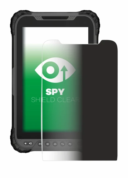 Image of the device GeoMax Zenius 800 with a wide variety of screen protectors.