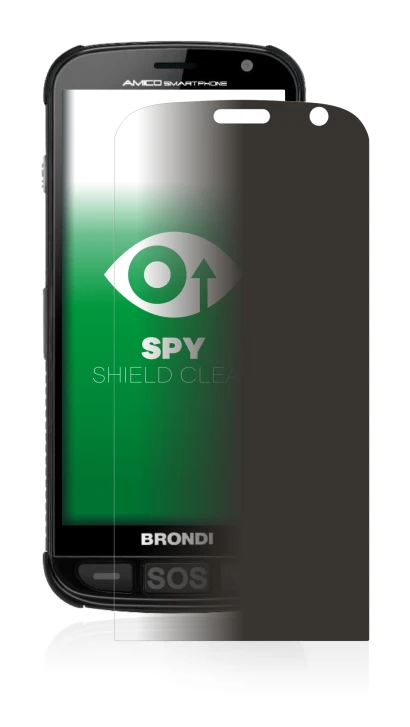 Image of the device Brondi Amico with a wide variety of screen protectors.