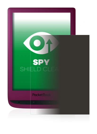 Image of the device PocketBook Touch Lux 5 with a wide variety of screen protectors.