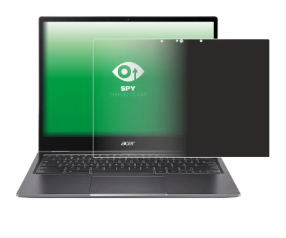 Image of the device Acer Chromebook Spin 713 with a wide variety of screen protectors.