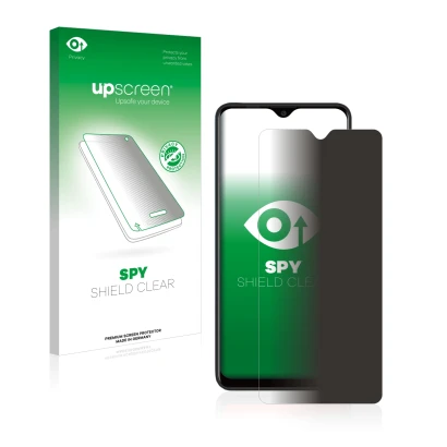 Front side of a product packaging with the brand logo upscreen. Next to it is the device Blackview A80 Plus shown with the cor