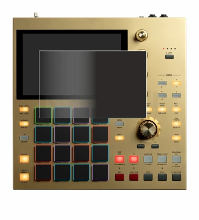 Image of the device Akai MPC One with a wide variety of screen protectors.