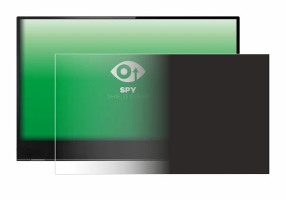 Image of the device Lenovo ThinkVision M14t with a wide variety of screen protectors.