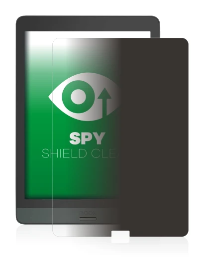 Image of the device Boox Nova 3 with a wide variety of screen protectors.