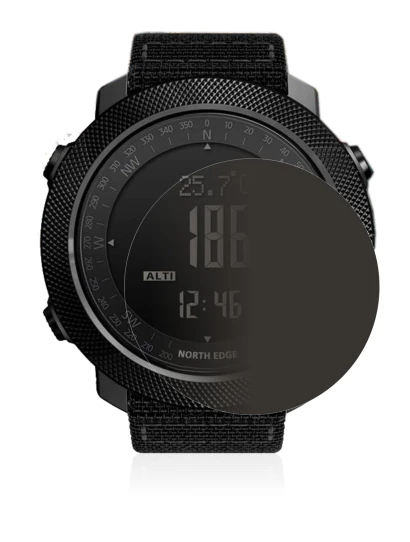 Image of the device Explopur North Edge Apache with a wide variety of screen protectors.