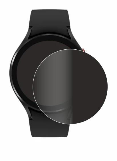 Image of the device Samsung Galaxy Watch 4 (44mm) with a wide variety of screen protectors.