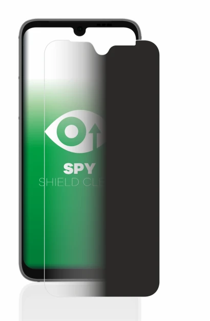 Image of the device Fairphone 4 with a wide variety of screen protectors.