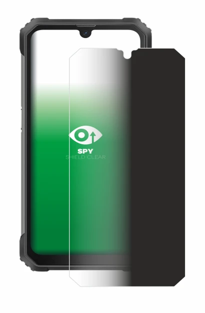 Image of the device Blackview BV8800 with a wide variety of screen protectors.