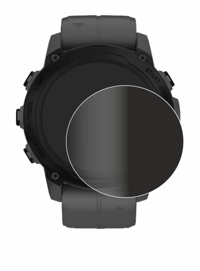 Image of the device Garmin Descent G1 with a wide variety of screen protectors.