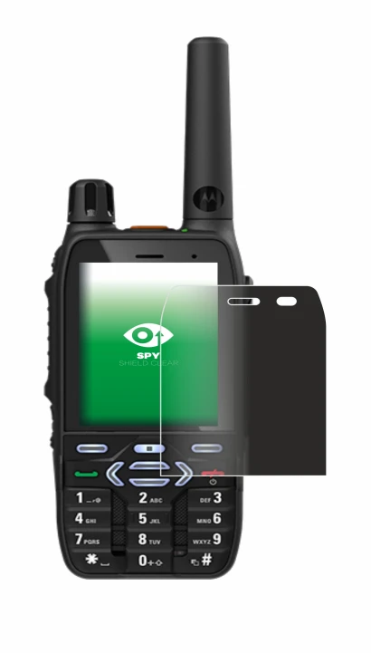 Image of the device Motorola MXP600 with a wide variety of screen protectors.