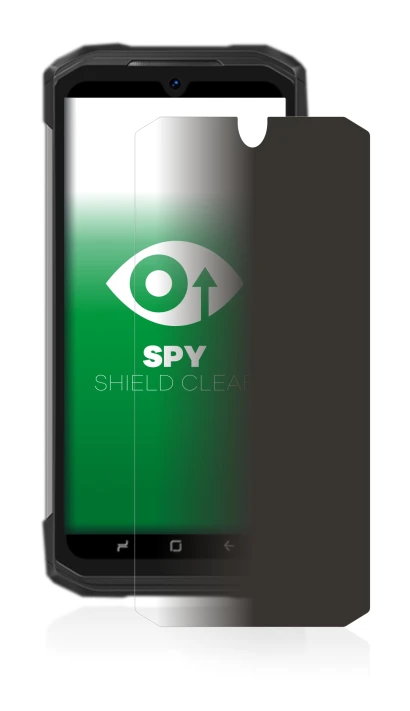 Image of the device Doogee S98 Pro with a wide variety of screen protectors.