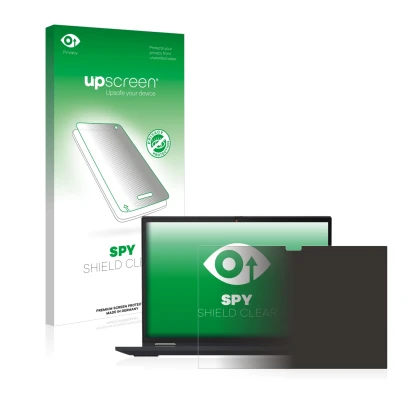 Front side of a product packaging with the brand logo upscreen. Next to it is the device Lenovo ThinkPad X13 Yoga Gen 3 shown 