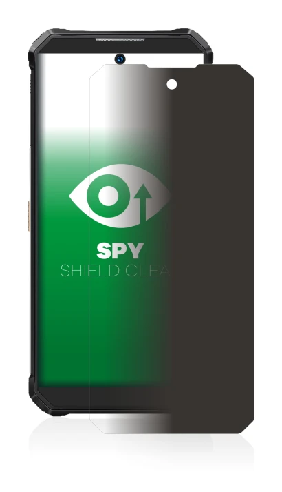 Image of the device Oukitel WP19 with a wide variety of screen protectors.