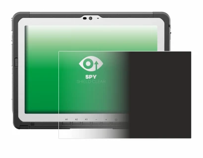 Image of the device Panasonic Toughbook FZ-A3 with a wide variety of screen protectors.