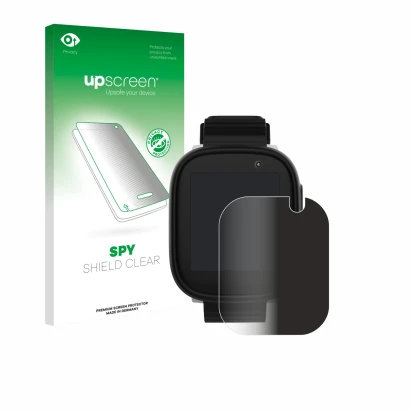 Front side of a product packaging with the brand logo upscreen. Next to it is the device Xplora X6 Play 2022 (1st generation) 